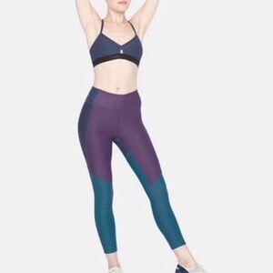 Outdoor Voices Purple and Blue Women's Leggings
